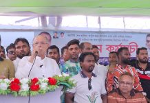 শেখ হাসিনার ফাঁসির দাবীতে বিএনপির অবস্থান কর্মসূচি