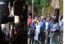 রূপগঞ্জে বিএনপি কার্যালয়ে আগুন