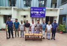 রূপগঞ্জে ডাকাতির প্রস্তুতিকালে অস্ত্রসহ ৭ ডাকাত গ্রেফতার